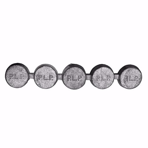 Picture of 25 lb. Lead Ingot (Handle with five 5 lb. Plugs)