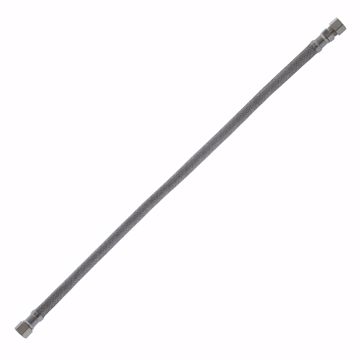 Picture of 3/8" OD x 3/8" Compression x 20" Braided Stainless Steel Delta® Style Faucet Connector