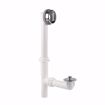 Picture of 16" Lift and Turn Polypropylene Tubular Full Bath Waste Kit with Quick Test, Chrome Plated