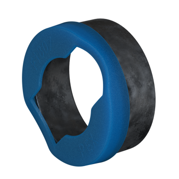 Picture of 1-1/2" PEX Copper Crimp Ring with Positioning Cap, Bag of 25