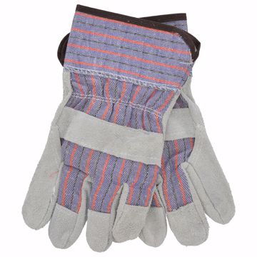 Picture of Leather Palm Low Safety Cuff Work Gloves, 12 Pairs