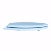 Picture of Regency Blue Deluxe Molded Wood Toilet Seat, Closed Front with Cover, Elongated