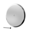 Picture of 8" Stainless Steel Cleanout/Extension Cover, Wall Mount with 4" Bolt (24 Gauge)
