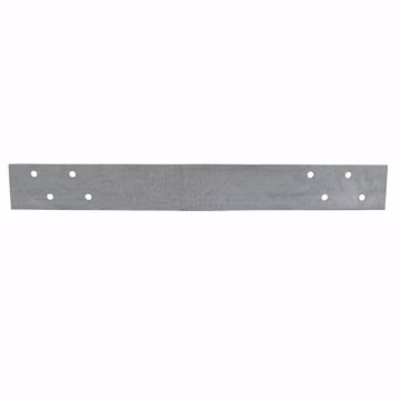 Picture of 1-1/2" x 12" Galvanized Steel Standard F.H.A. Strap with 4 Offset Holes, 16 Gauge, Box of 50
